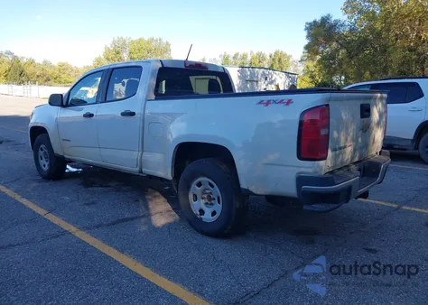2017 Chevrolet Colorado Wt from USA, damaged, VIN 1GCGTBEN4H1287791